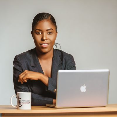 Sarah M., client in Accra